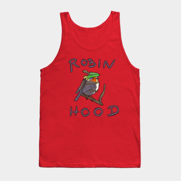 Robin Hood bird Tank Top by vixfx